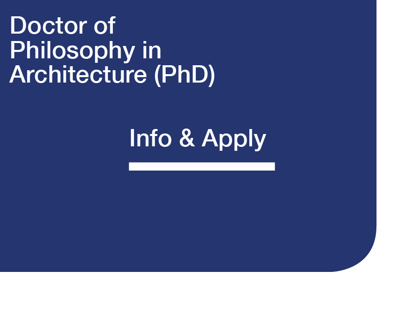 Banner Architecture PhD Banner Architecture PhD
